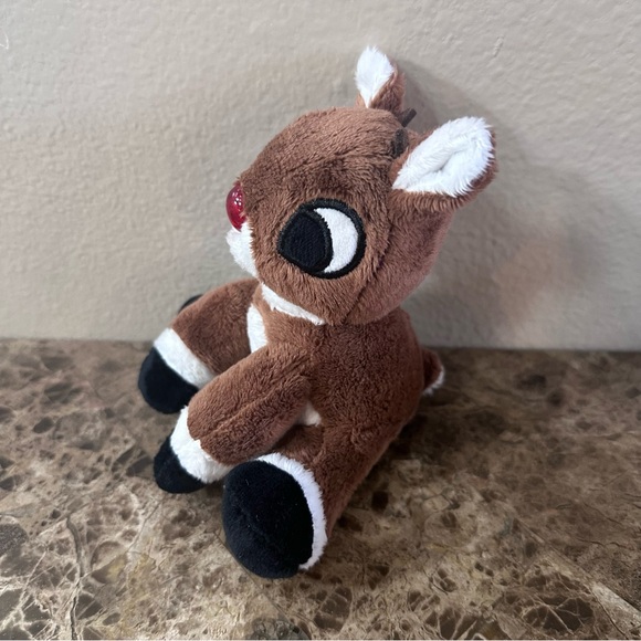 Mini Rudolph Plush Doll - Picture 3 of 7